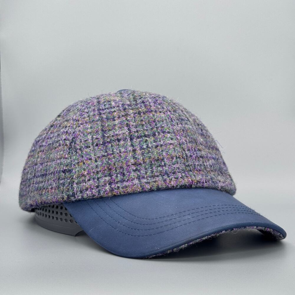 Rosalie Harris Tweed Baseball Cap Heather - Thistle